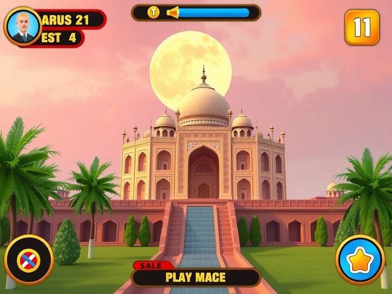 Mysore Palace Challenge Game Screenshot